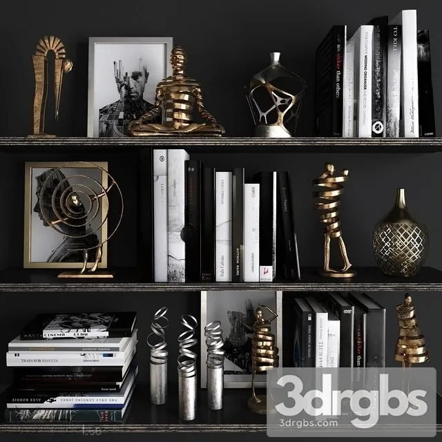 Decorative Set 52 3D Model Download Decorative Set 52 3D Model Download