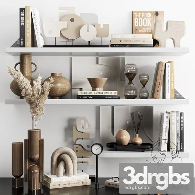 Decorative Set 520 3D Model Download Decorative Set 520 3D Model Download