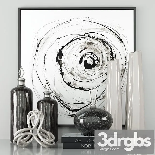 Decorative set 53 2 3D Model Download Decorative set 53 2 3D Model Download