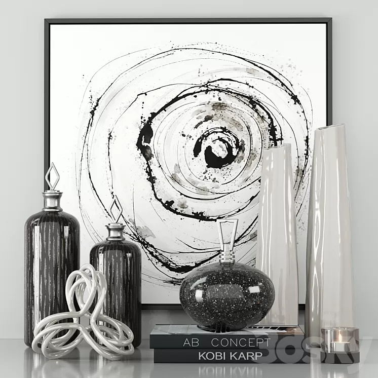 Decorative Set 53 3D Model