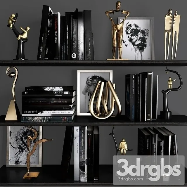 Decorative Set 53 3D Model Download Decorative Set 53 3D Model Download