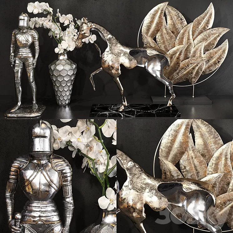 Decorative set 53 3D Model