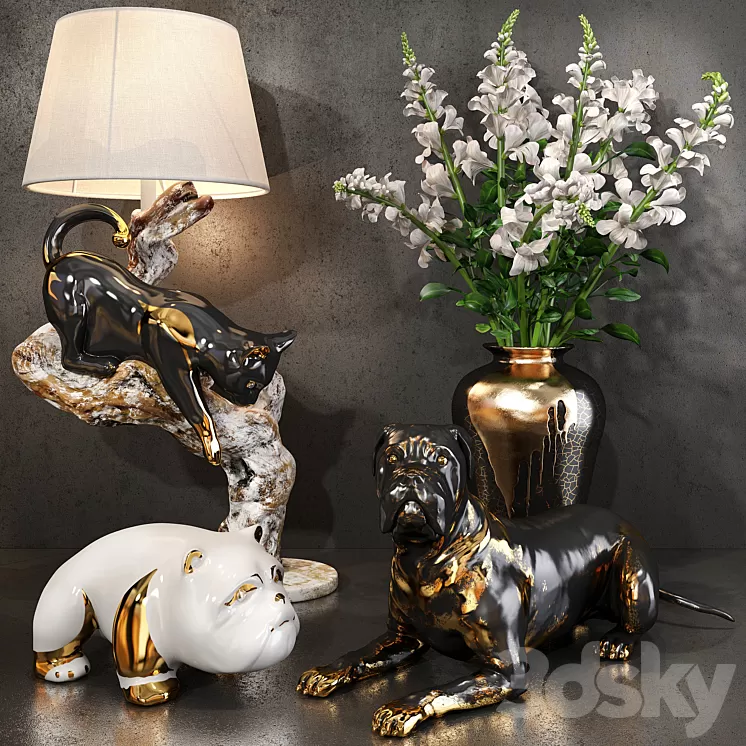 Decorative set 56 3D Model