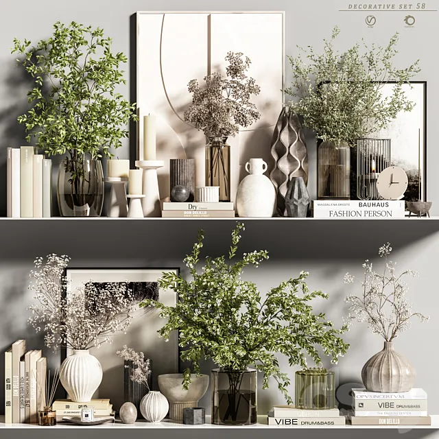 decorative set 58 3D Model