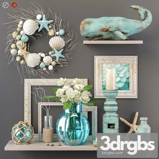 Decorative set 5_1 3D Model Download Decorative set 5_1 3D Model Download