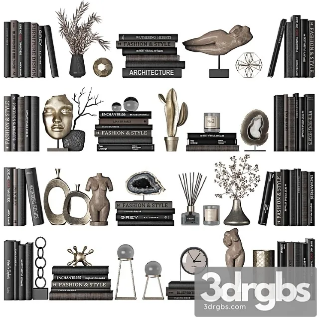 Decorative set 5_2_2 3D Model Download Decorative set 5_2_2 3D Model Download