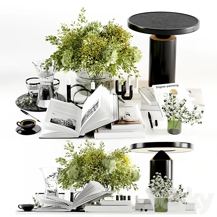 decorative set 6 3D Model Free Download decorative set 6 3D Model Free Download