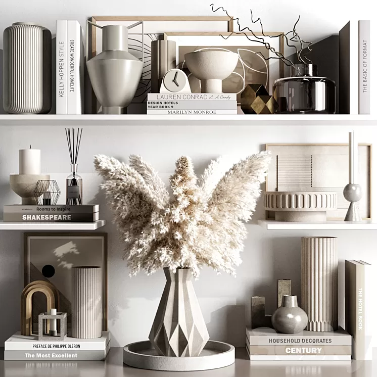 Decorative set 60 3D Model