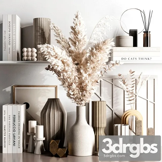 Decorative Set 61 21 3D Model Download Decorative Set 61 21 3D Model Download