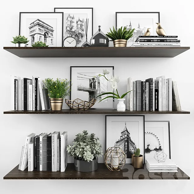 Decorative set 62 3DModel