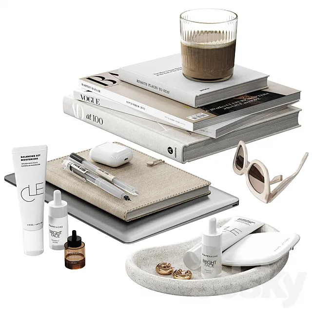 Decorative Set 63 3D Model Decorative Set 63 3D Model