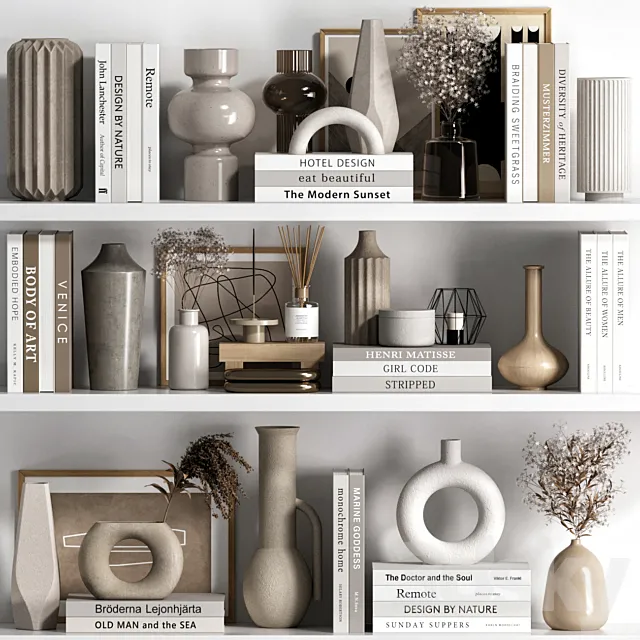 Decorative set 63 3D Model