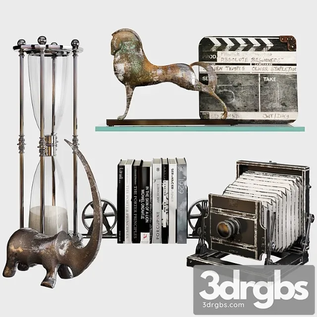 Decorative set 65_3 3D Model Download Decorative set 65_3 3D Model Download