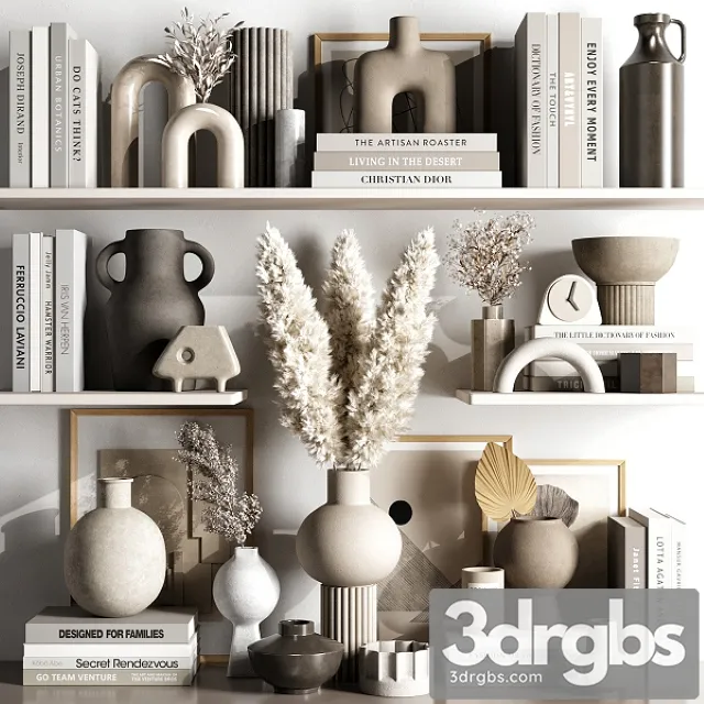 Decorative Set 66 3D Model Download Decorative Set 66 3D Model Download