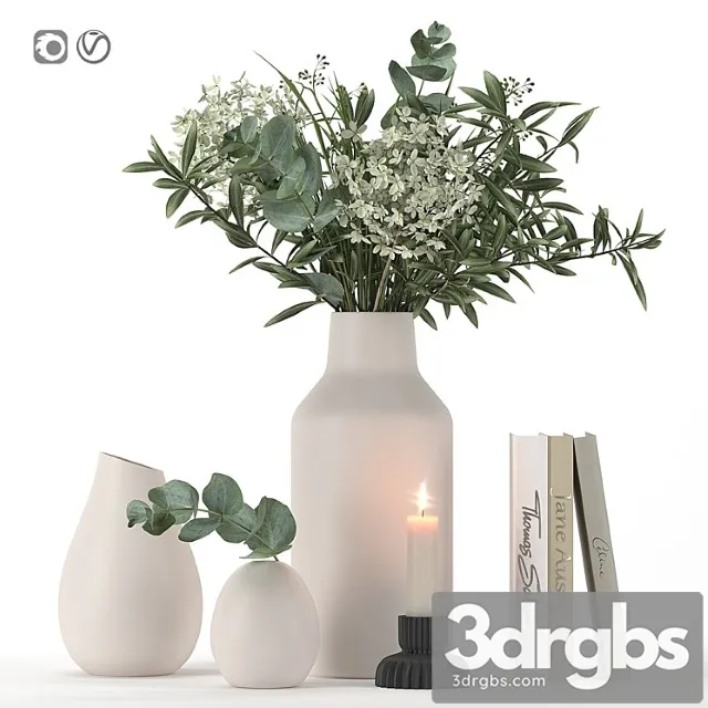 Decorative set 6_3 3D Model Download Decorative set 6_3 3D Model Download