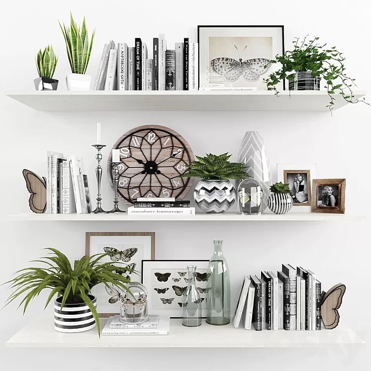 Decorative set 7 3D Model