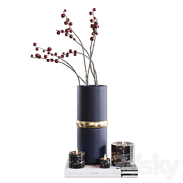 Decorative set # 7 3D Model