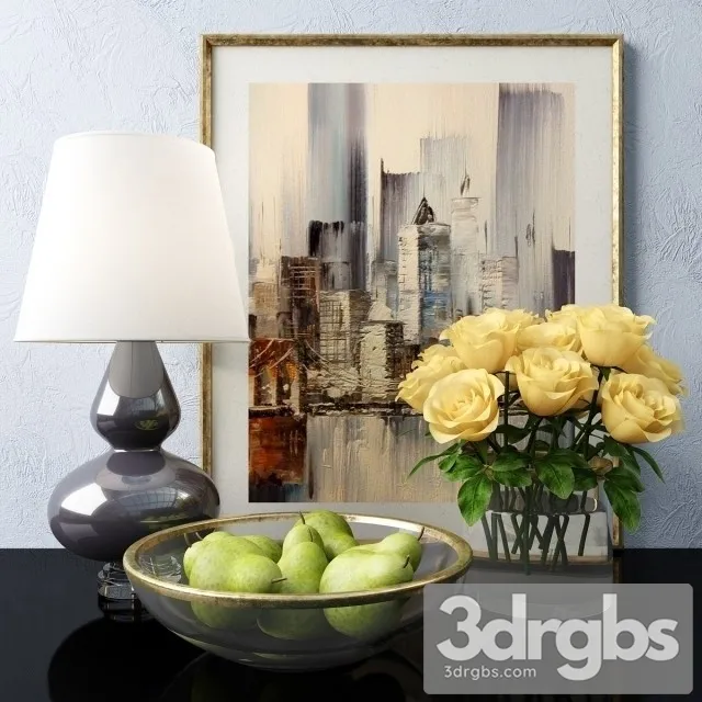 Decorative Set 7 3D Model Download Decorative Set 7 3D Model Download