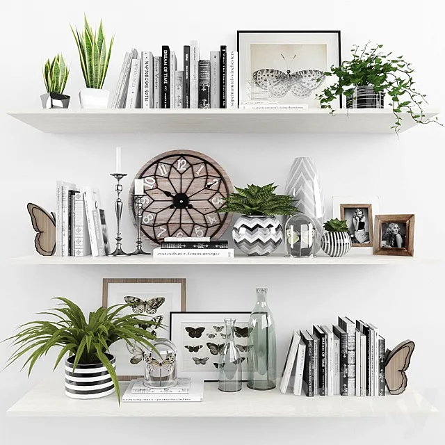 Decorative set 7 3DModel