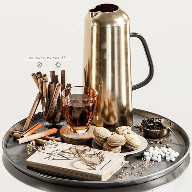 decorative set 73 3D Model