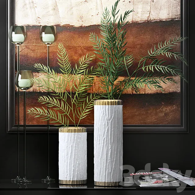 DECORATIVE SET 8 3D Model DECORATIVE SET 8 3D Model