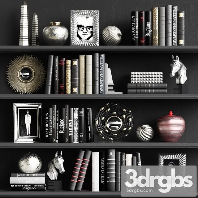 Decorative Set 8 3D Model Download Decorative Set 8 3D Model Download