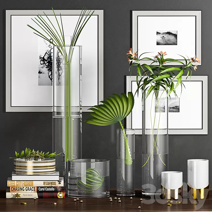 Decorative Set – 8 3D Model