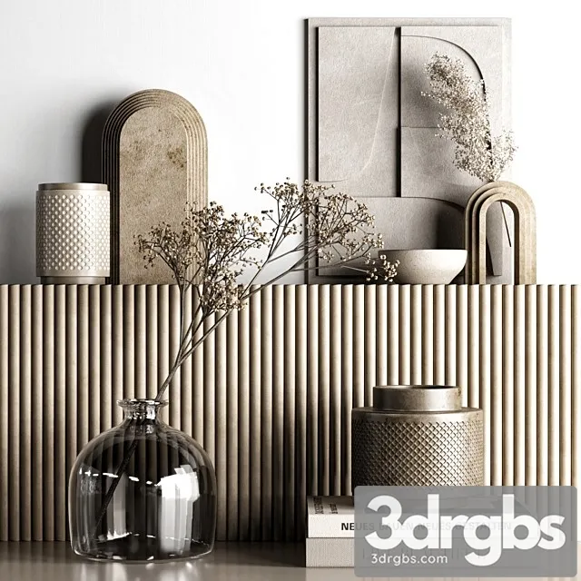 Decorative Set 80 3D Model Download Decorative Set 80 3D Model Download