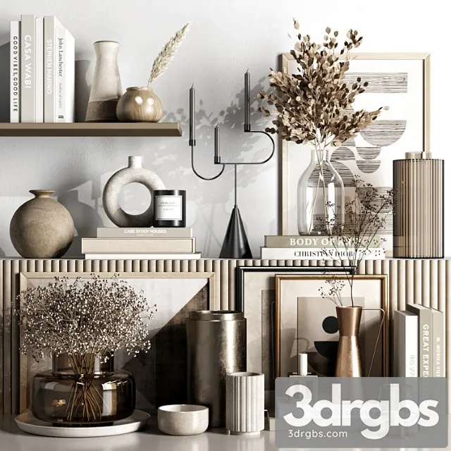 Decorative set 82 3D Model Download Decorative set 82 3D Model Download