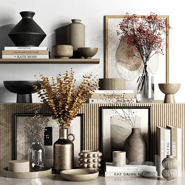 Decorative set 84 3D Model