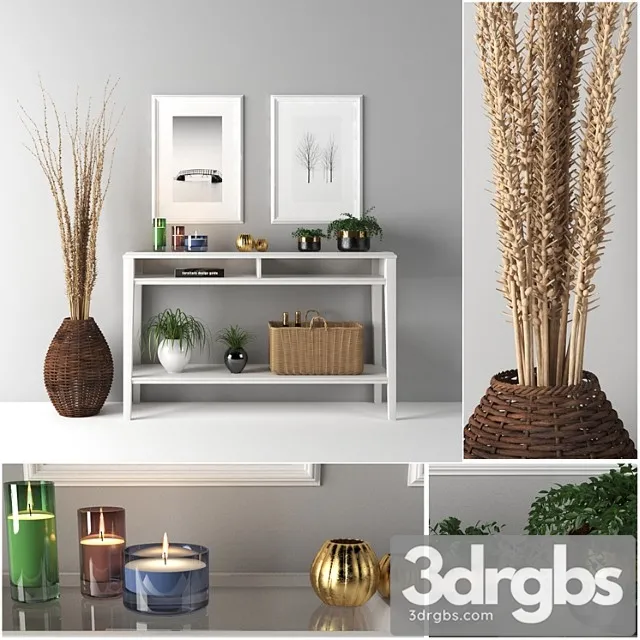 Decorative set 852 3D Model Download Decorative set 852 3D Model Download