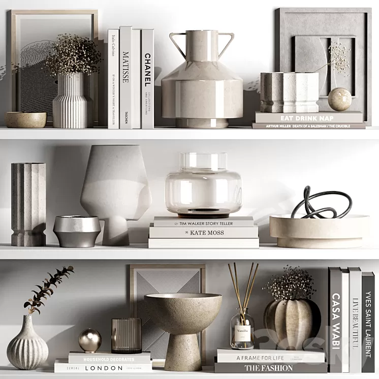 Decorative set 87 3D Model Free Download Decorative set 87 3D Model Free Download