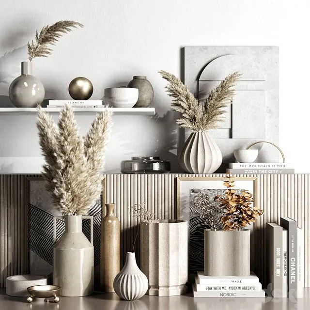 Decorative set 89 3D Model