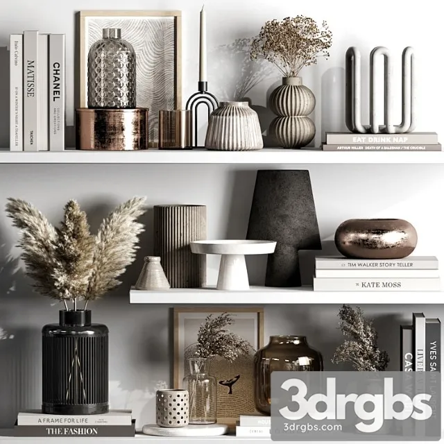 Decorative Set 91 1 3D Model Download Decorative Set 91 1 3D Model Download