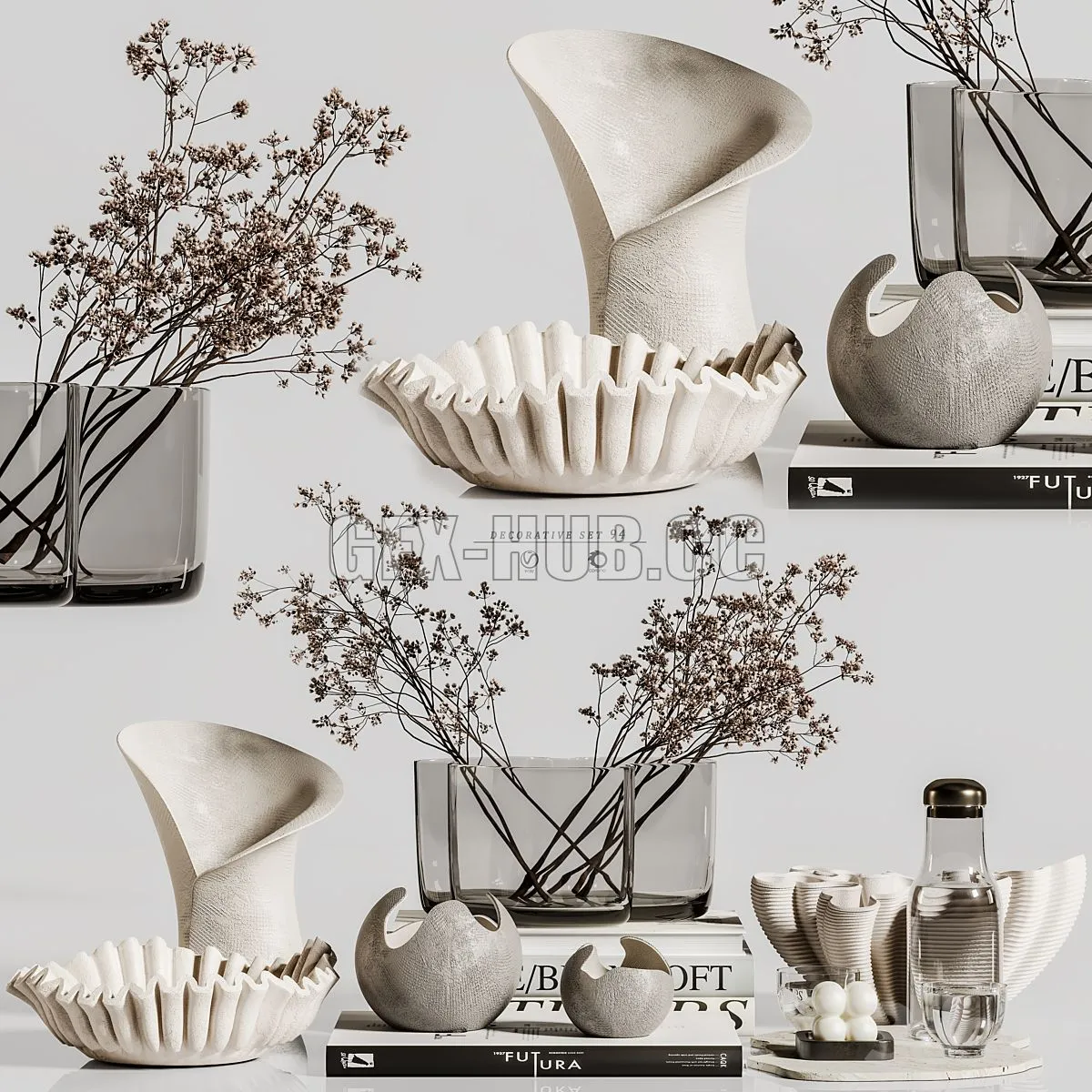 Decorative Set 94 3D Model