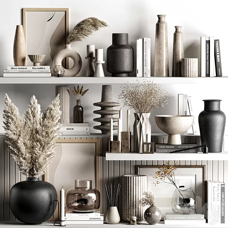 Decorative set 98 3D Model Free Download Decorative set 98 3D Model Free Download