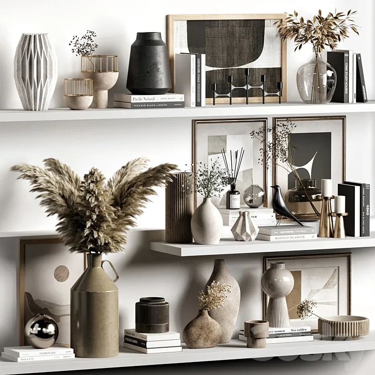 Decorative set 99 3D Model Free Download Decorative set 99 3D Model Free Download