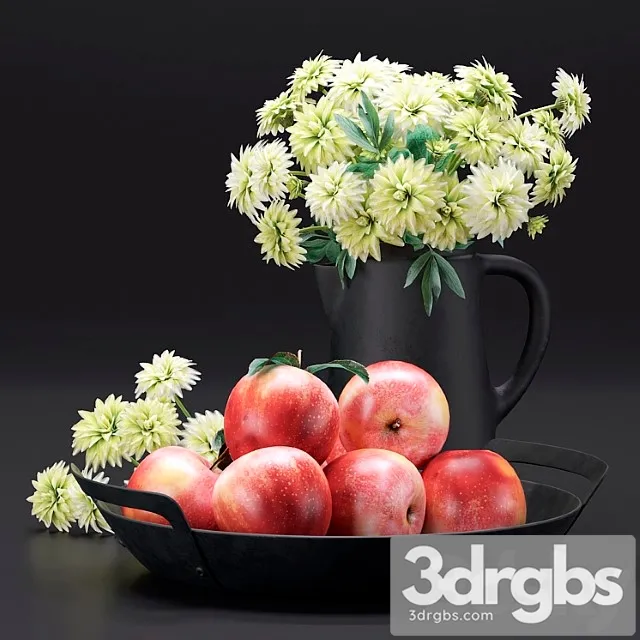 Decorative set 9_3 3D Model Download Decorative set 9_3 3D Model Download