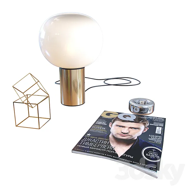 Decorative set _1 3DModel