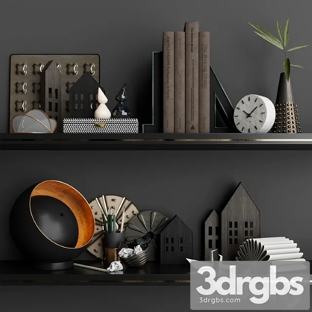 Decorative set a1 3D Model Download Decorative set a1 3D Model Download