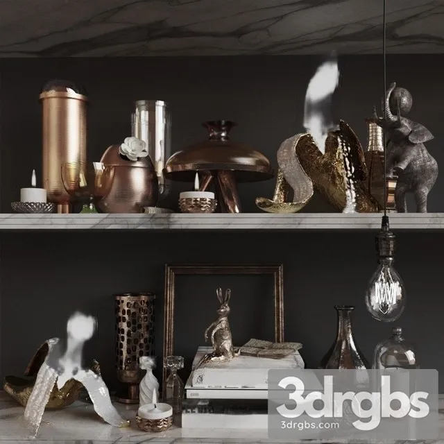 Decorative Set Banana Lamp 3D Model Download Decorative Set Banana Lamp 3D Model Download