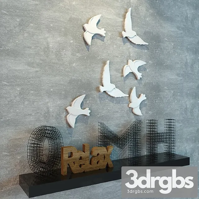 Decorative Set Bo Concept 3D Model Download Decorative Set Bo Concept 3D Model Download