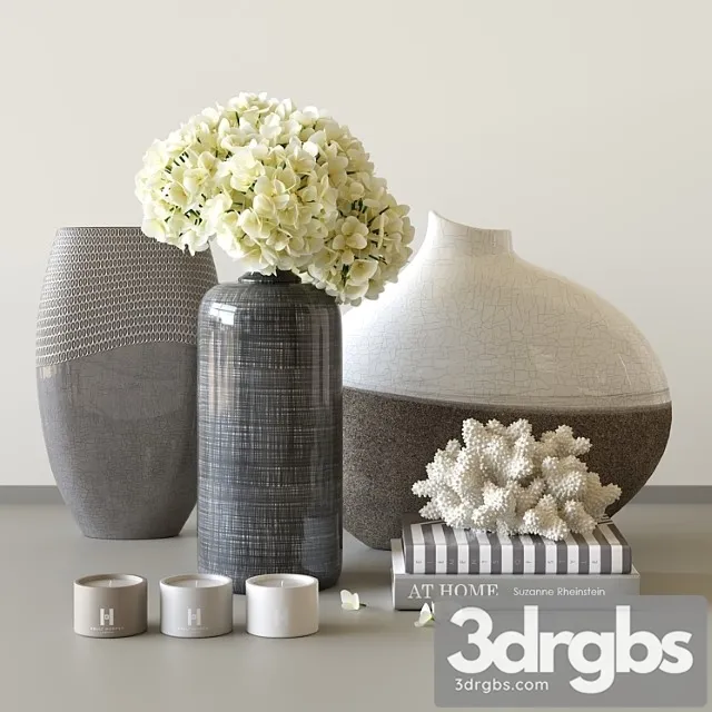 Decorative set by kelly hoppen 3D Model Download Decorative set by kelly hoppen 3D Model Download