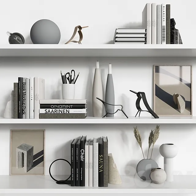 Decorative Set Cooee 3DModel