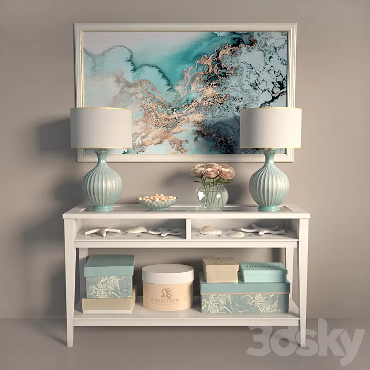 Decorative set (Corona) 3D Model