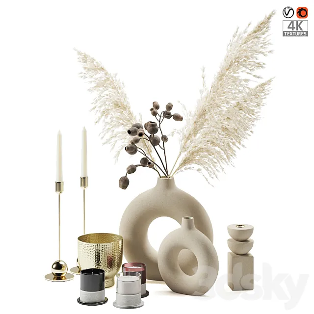 Decorative set (Декоративный набор) 3D Model