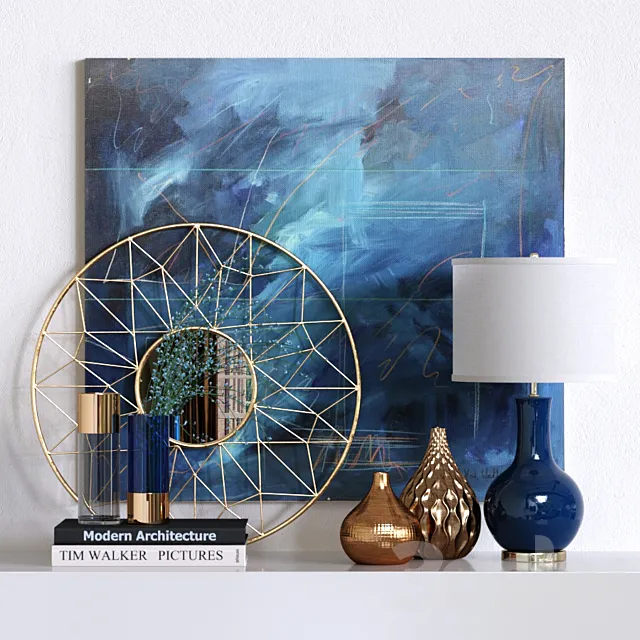 Decorative Set Dantone Home 3DModel