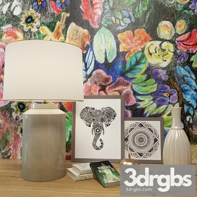 Decorative set Decorative set 3D Model Download Decorative set Decorative set 3D Model Download