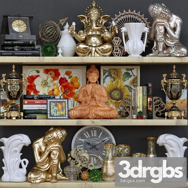 Decorative set Decorset 3D Model Download Decorative set Decorset 3D Model Download
