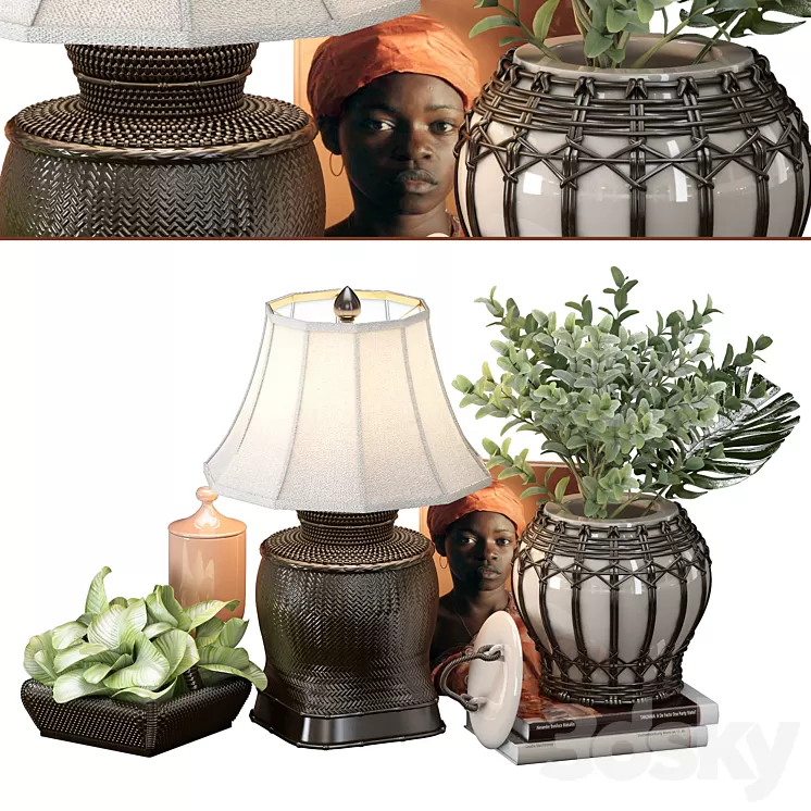 DECORATIVE SET №7 BY SELIVERSTONE 3D Model